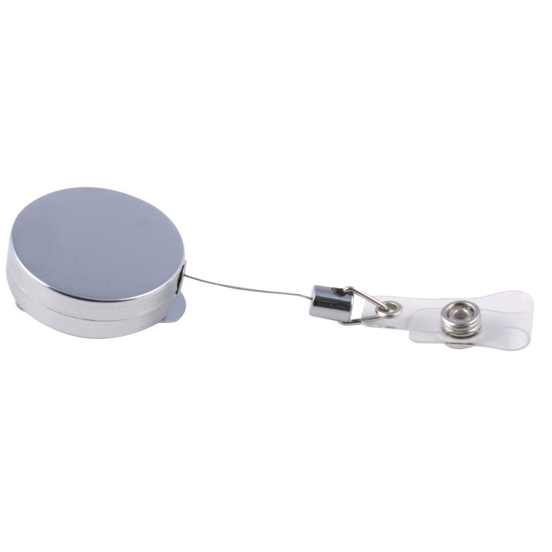 Europel Badge reel metal with strip /10 pieces