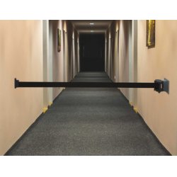 EUROPEL Barrière ceinture pour montage mural, rouge