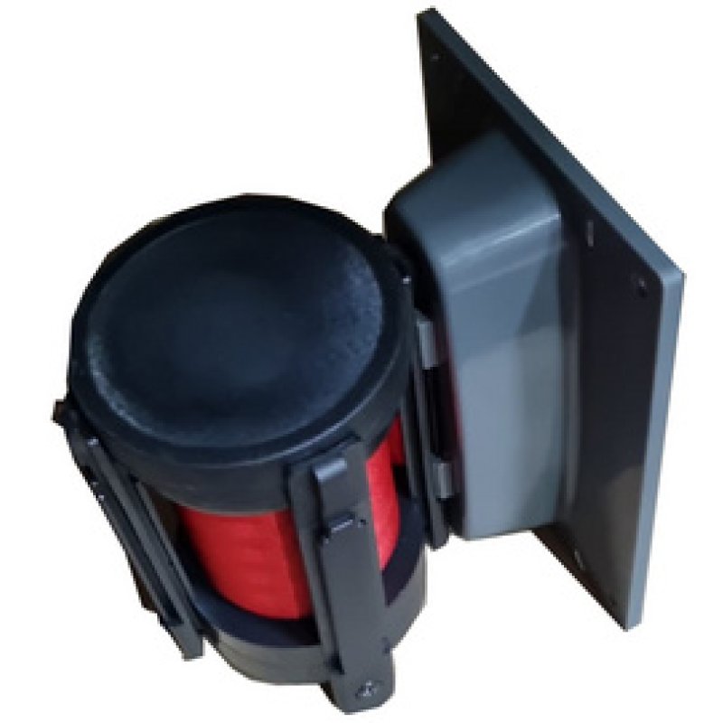 EUROPEL Barrière ceinture pour montage mural, rouge