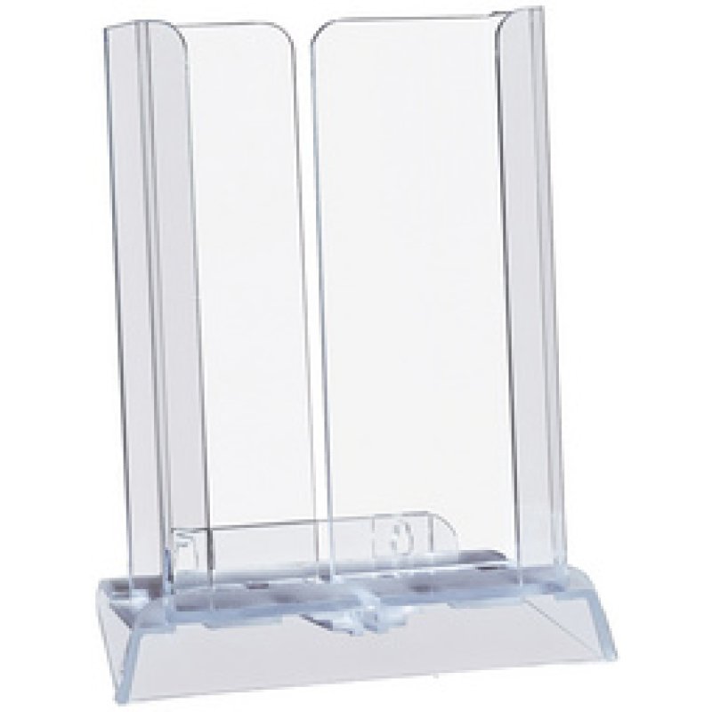 EUROPEL Porte-brochures de table, réglable, 1 compartiment