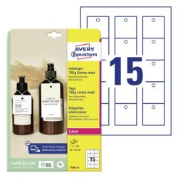 AVERY Zweckform Etiquette américaine, carton, 185 g/m2