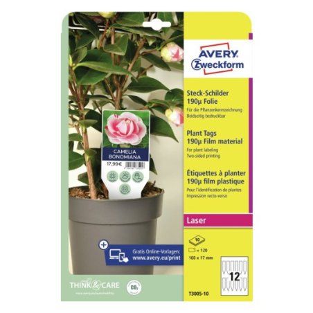 Avery T3005-10 planter accessory Plant label
