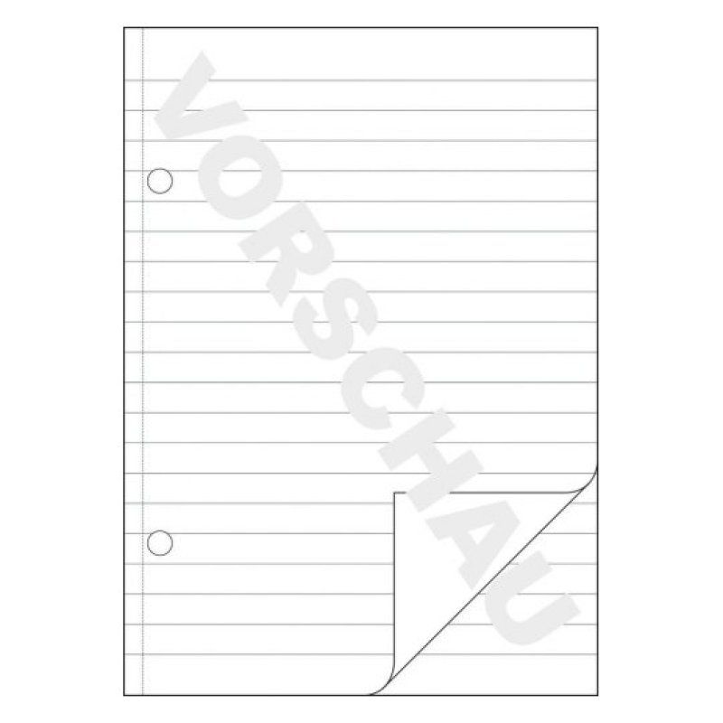 Avery 905 writing notebook A4 50 sheets Blue, White