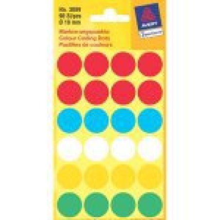 Avery Round Labels Ø 18 self-adhesive label 96 pc(s)