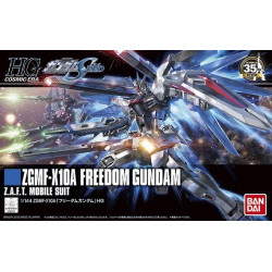 GUNDAM - Model Kit - HG 1/144 - ZGMF-X10A Freedom Gundam - 13CM