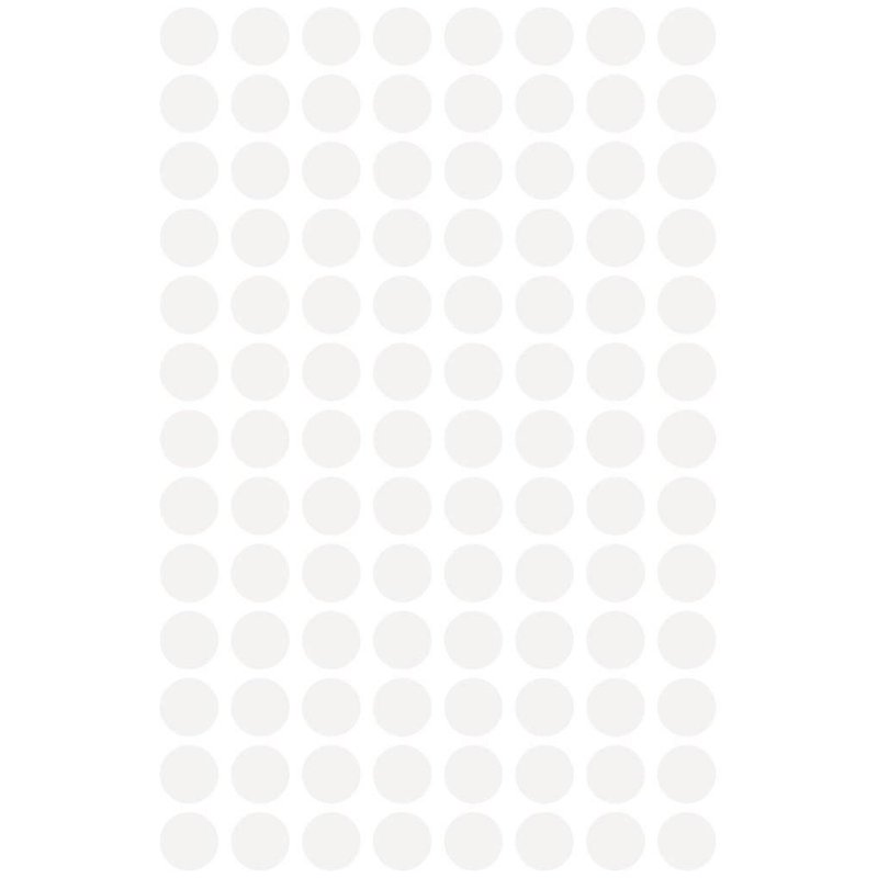 Avery Colour Coding Dots, White