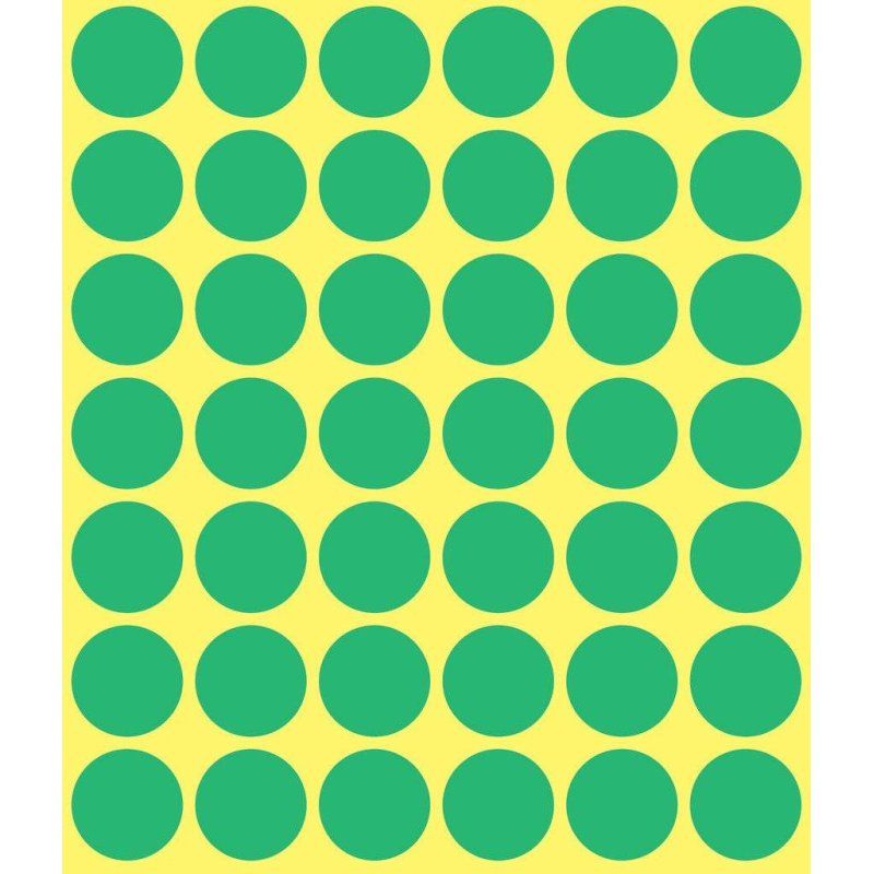 AVERY Zweckform Pastille de couleur, diamètre 18 mm, vert