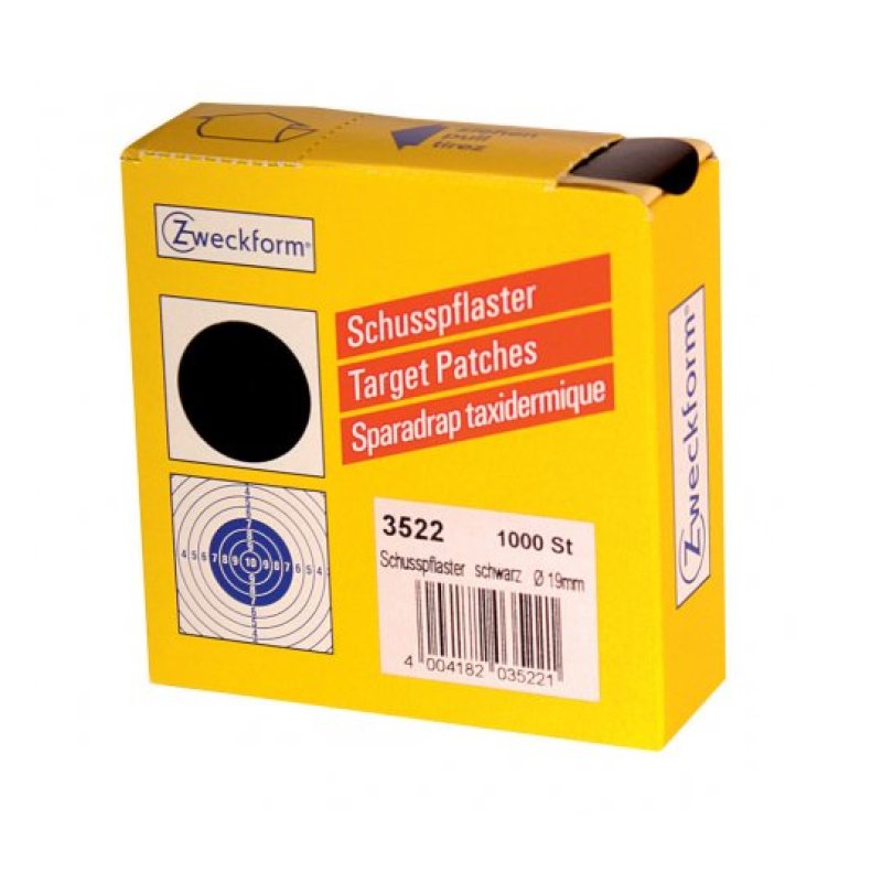 AVERY Zweckform Pastille pour cible de tir, noir