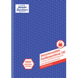 AVERY Zweckform Formularbuch Einwilligungserklärung DSGVO