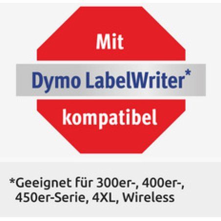 AVERY Zweckform Etiquettes en rouleau 101 x 54 mm, blanc