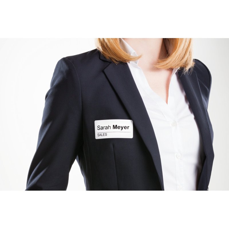 AVERY Zweckform Étiquettes pour badge en rouleau, 41 x 89 mm