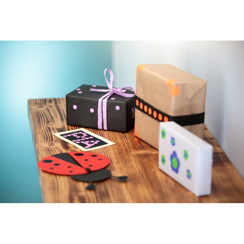 Avery 3855 self-adhesive label Round Permanent Green 250 pc(s)