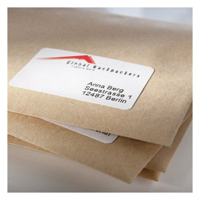 Avery LR3427-10 printer label White Self-adhesive printer label