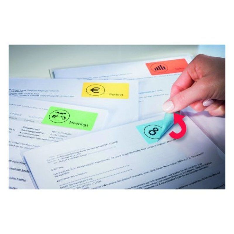 Avery L4793-20 étiquette à imprimer Jaune Imprimante d'étiquette adhésive