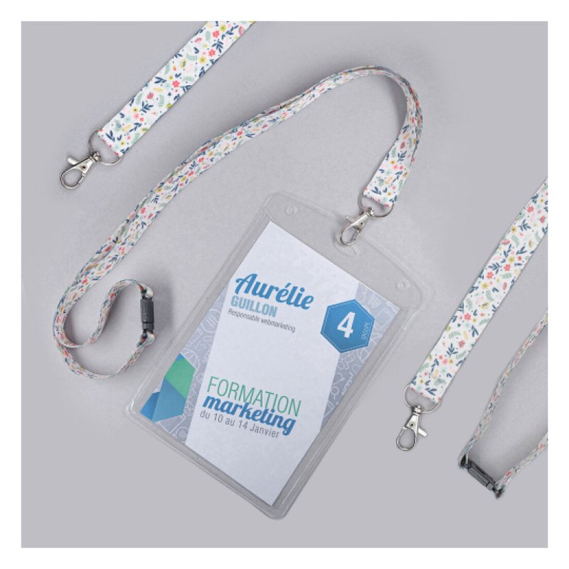 Avery R4828F strap Badge holder Fabric Multicolour