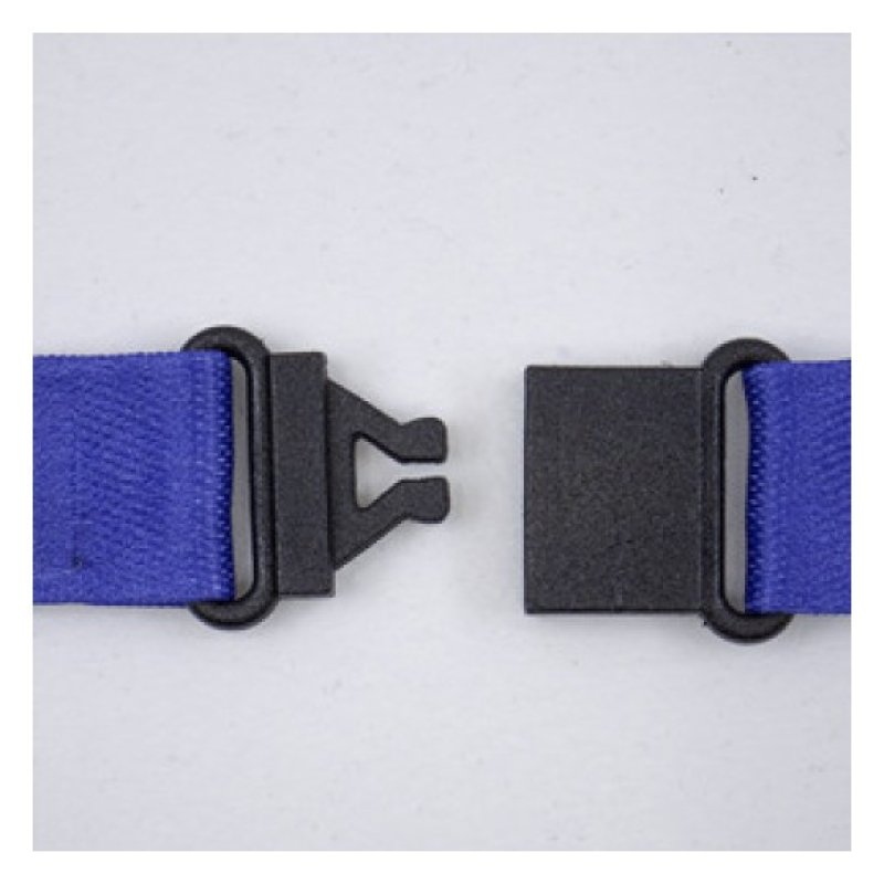 AVERY Tour de cou, en rPET, 440 x 15 mm, bleu