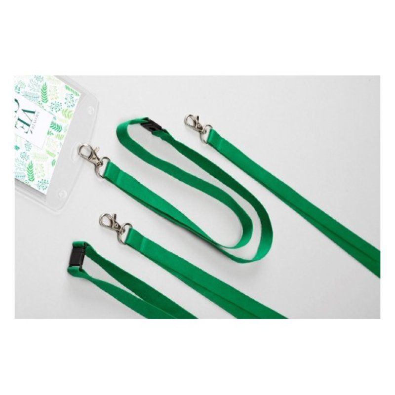 AVERY Tour de cou, en rPET, 440 x 15 mm, vert