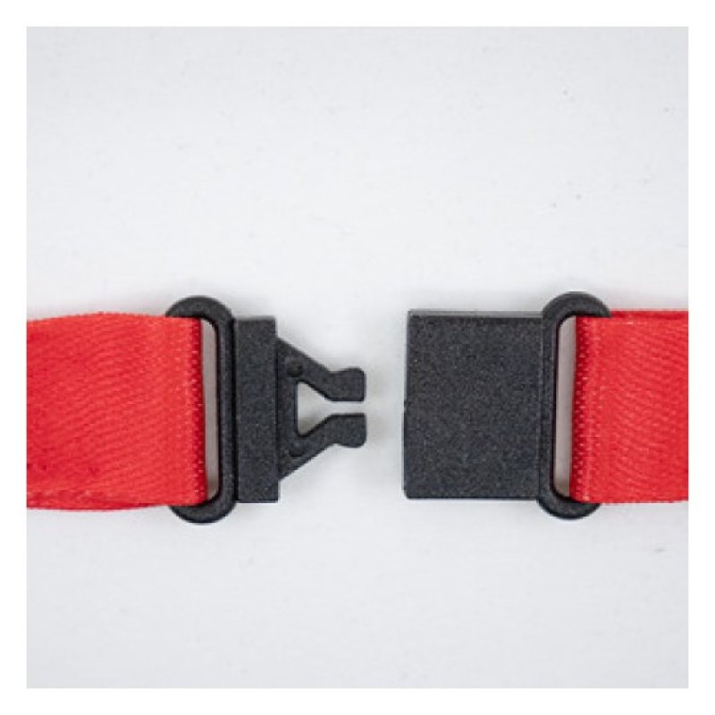 AVERY Tour de cou, en rPET, 440 x 15 mm, rouge