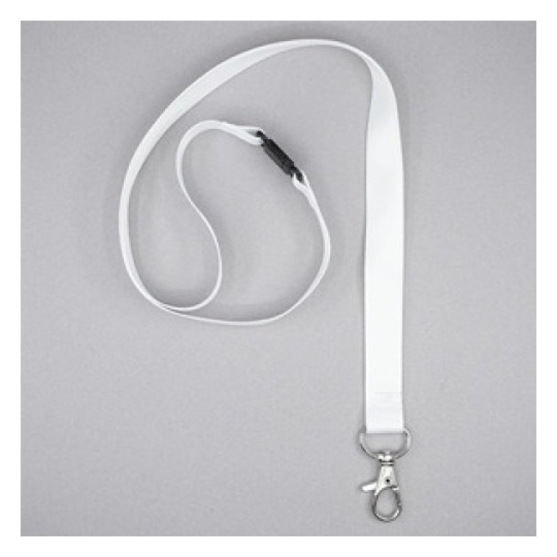 Avery 4842W identity badge/badge holder Metal, Polyethylene terephthalate (PET) 10 pc(s)