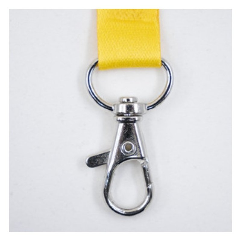 AVERY Tour de cou, en rPET, 440 x 15 mm, jaune