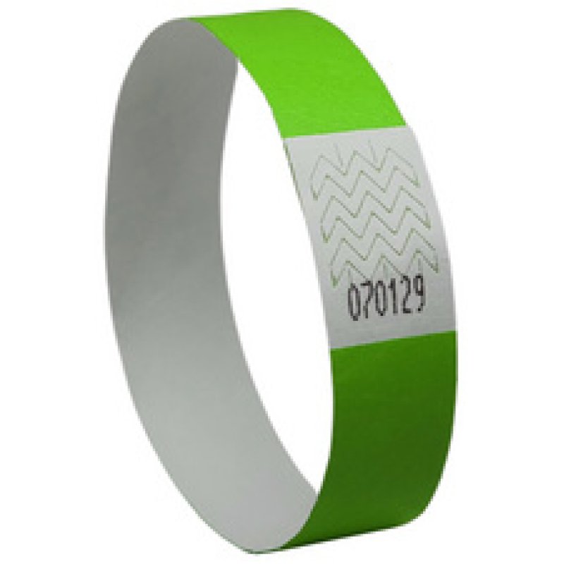 AVERY Bracelet imprimable, 256 x 19 mm, vert fluo