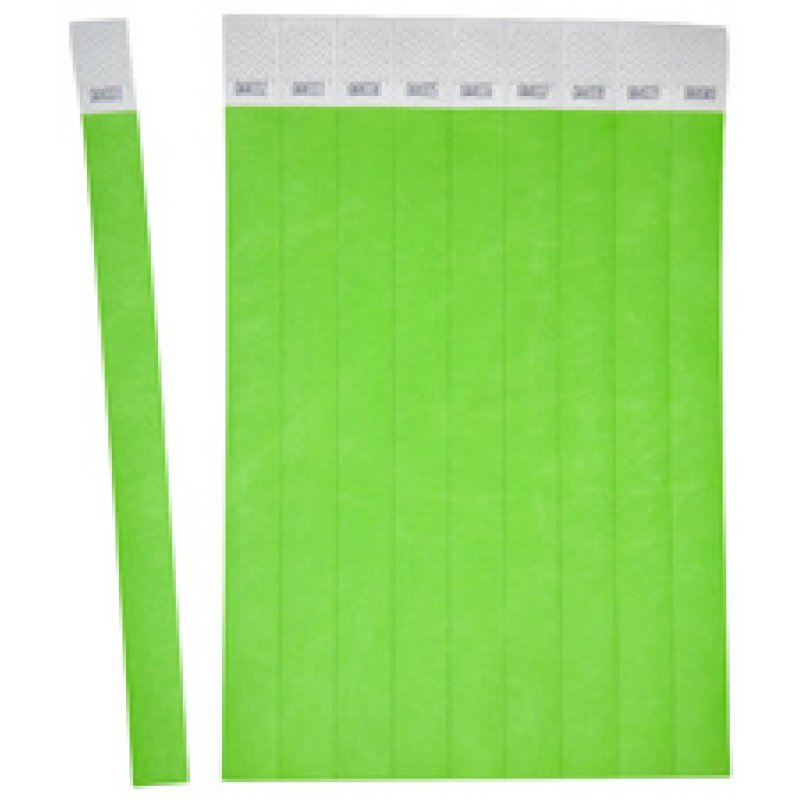 AVERY Bracelet imprimable, 256 x 19 mm, vert fluo