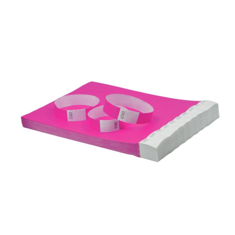 Avery TYVPK-50 wristband Pink Event wristband