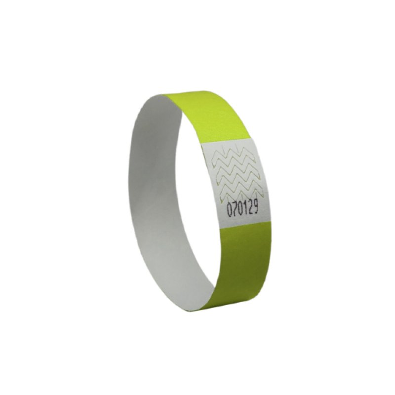 AVERY Bracelet imprimable, 256 x 19 mm, jaune fluo