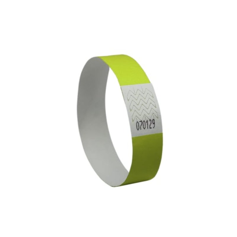 Avery TYVYW-50 wristband Yellow Event wristband