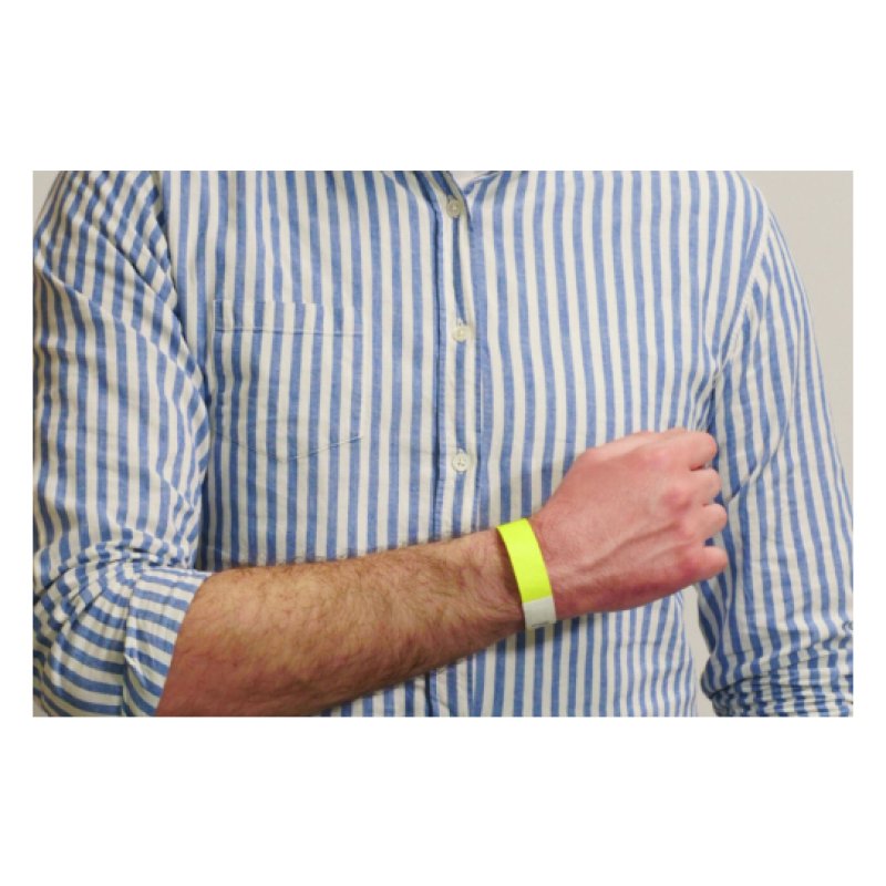 Avery TYVYW-50 bracelet Jaune Bracelet événementiel