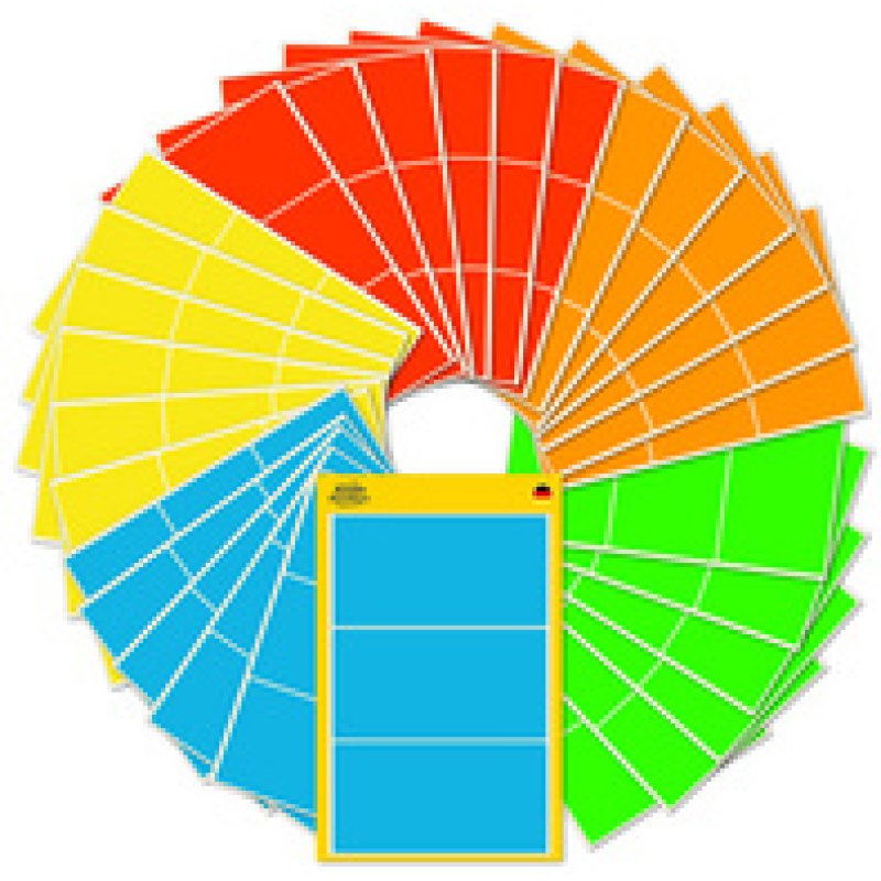 AVERY Zweckform Étiquette multi-usage, 98 x 51 mm, coloré