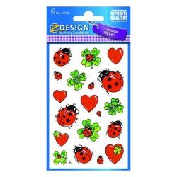 Avery 53558 decorative sticker Paper Multicolour Permanent 57 pc(s)