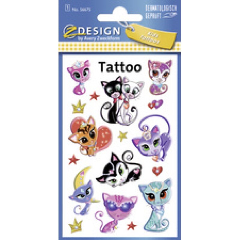 ZDesign KIDS Tatouage enfants "chevaux", coloré