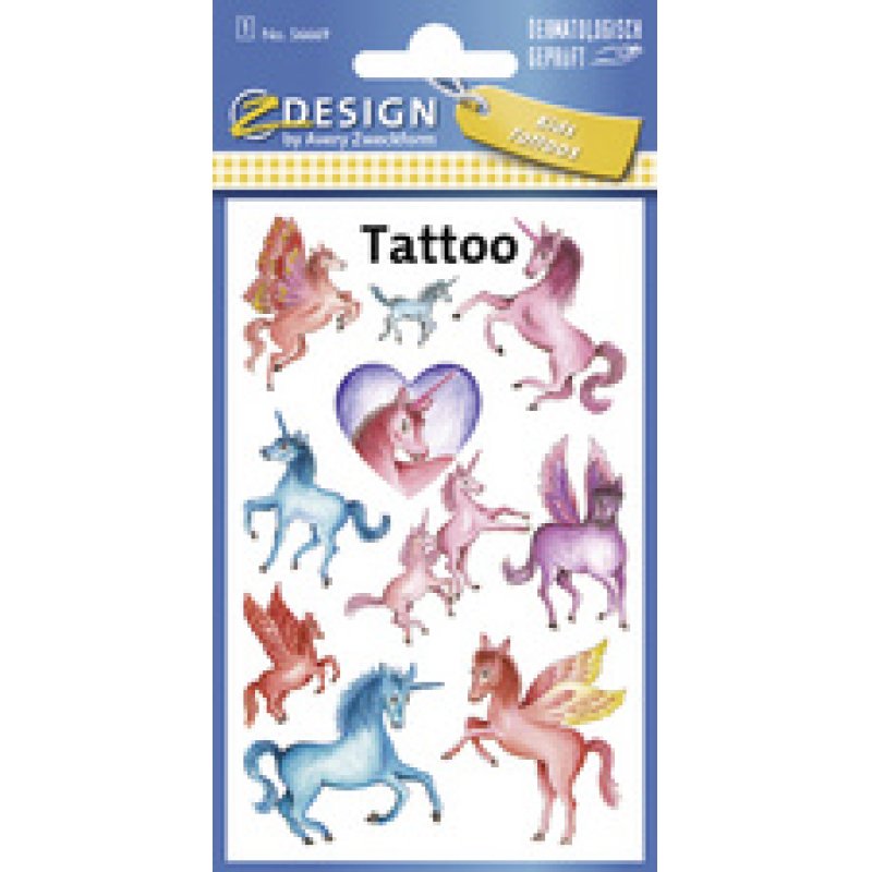 ZDesign KIDS Tatouages "dragons", coloré