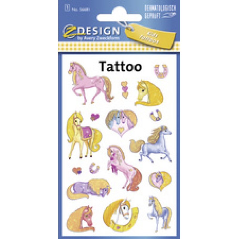 ZDesign KIDS Tatouages enfants "chevaux"
