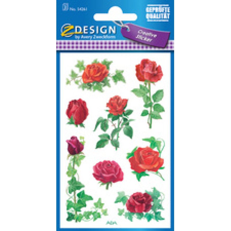ZDesign CREATIVE Sticker "déco florale"