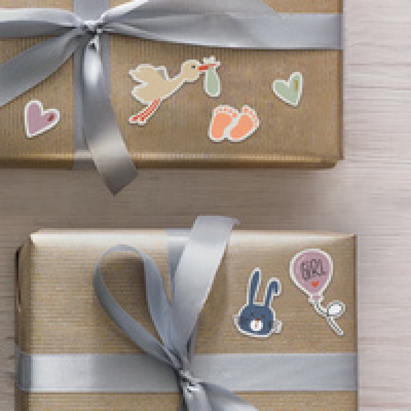 AVERY Zweckform ZDesign Sticker CREATIVE "Jeu pour bébé"