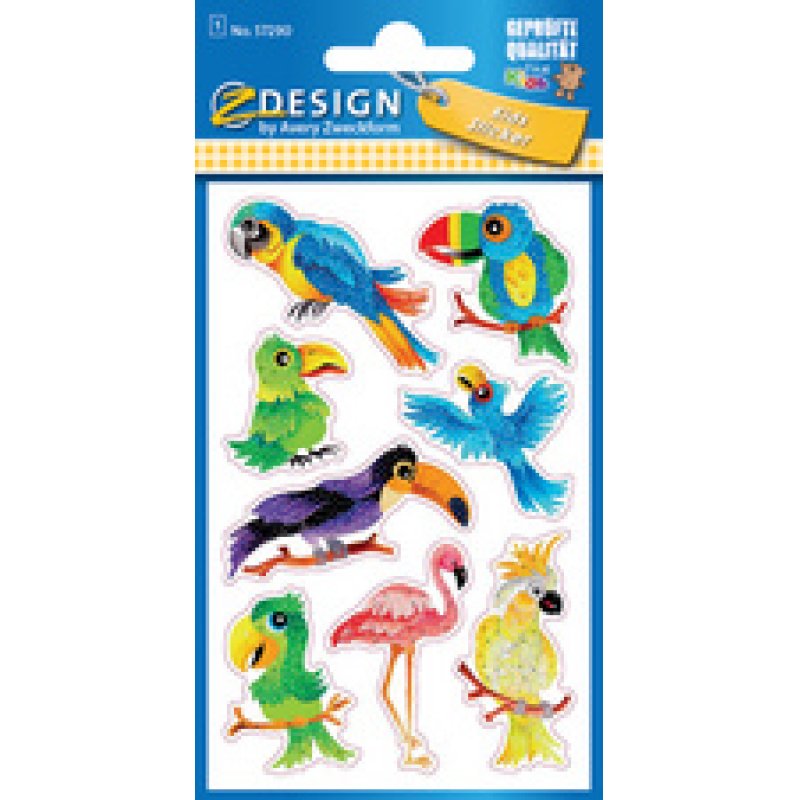 ZDesign KIDS Sticker glitter "alpagas"