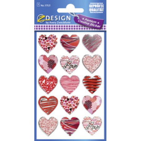ZDesign CREATIVE Sticker "coeurs", film à effet