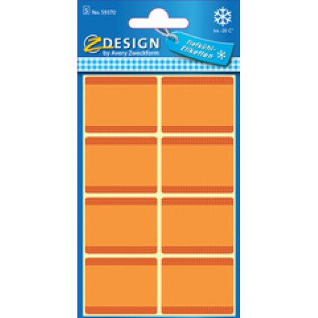 AVERY Zweckform ZDesign Tiefkühletiketten HOME, blau