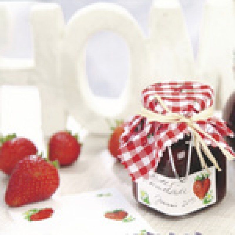 ZDesign HOME Étiquette de cuisine "cadre & fruits"