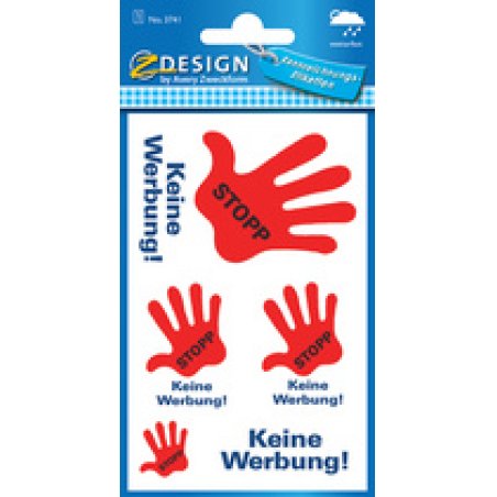 AVERY Zweckform Hinweisetikett "Bitte keine Werbung,