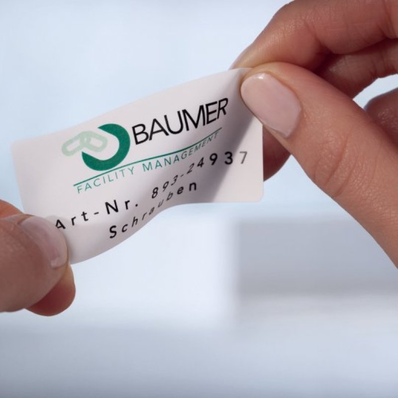 Avery L6009-100 étiquette auto-collante Rectangle aux angles arrondis Permanent Argent 4800 pièce(s)