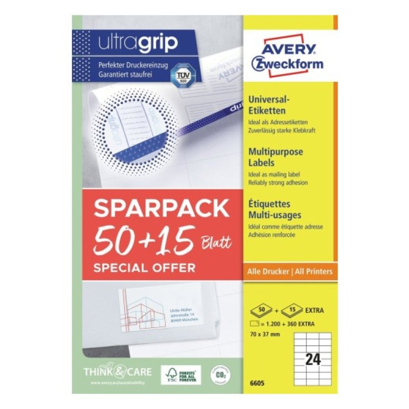 Avery Multipurpose labels