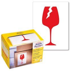 Avery 7251 self-adhesive label Rectangle Permanent Blue