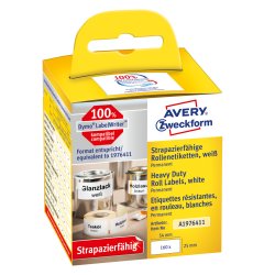 AVERY Zweckform Etiquette sur rouleau, robuste, 25 x 54 mm