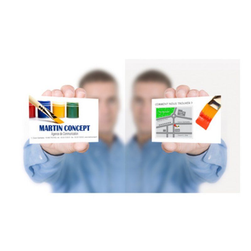 AVERY Cartes de visite Quick&Clean, 270 g/m2, satin blanc