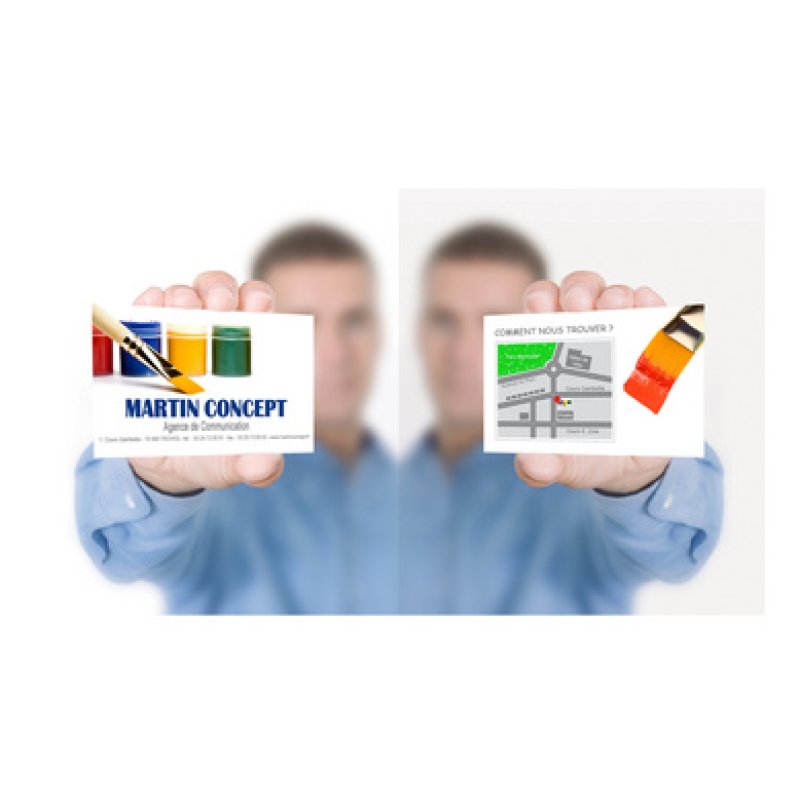 AVERY Cartes de visite Quick&Clean, 240 g/m2, blanc brillant