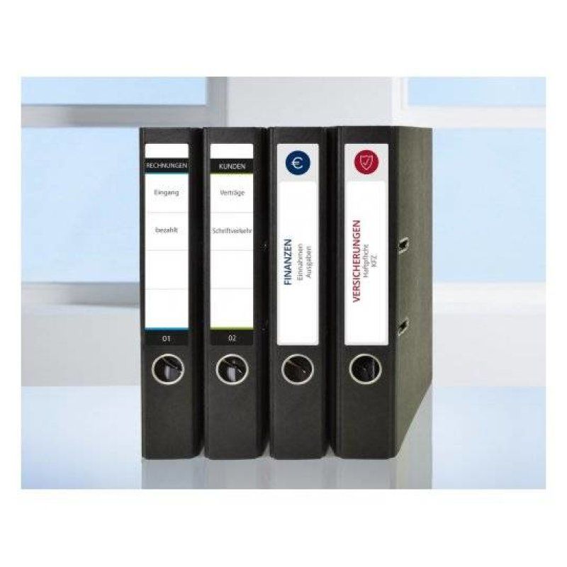 AVERY Zweckform Etiquettes pour dos de classeur, 38 x 192 mm