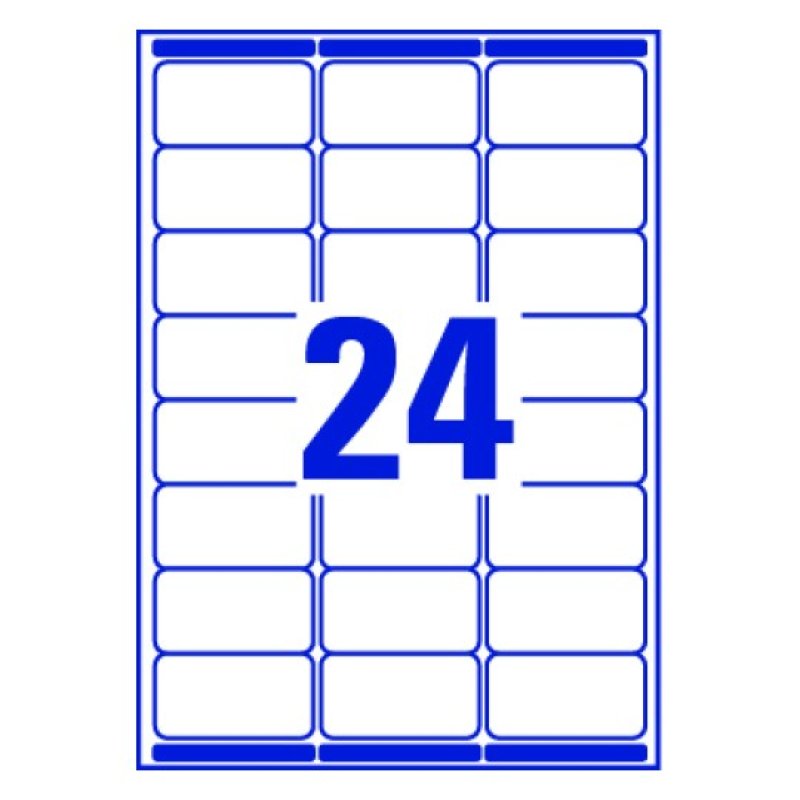 Avery L7159-15 étiquette d'adresse Etiquette auto-adhésive Blanc